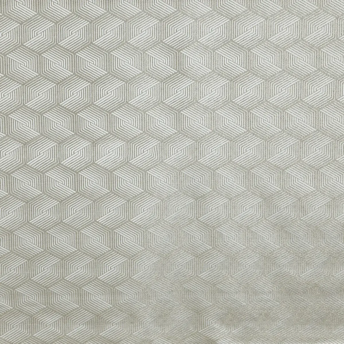 Caza Fabric - Dusk by black-grey geometric jacquard fabric from Prestigious Textiles