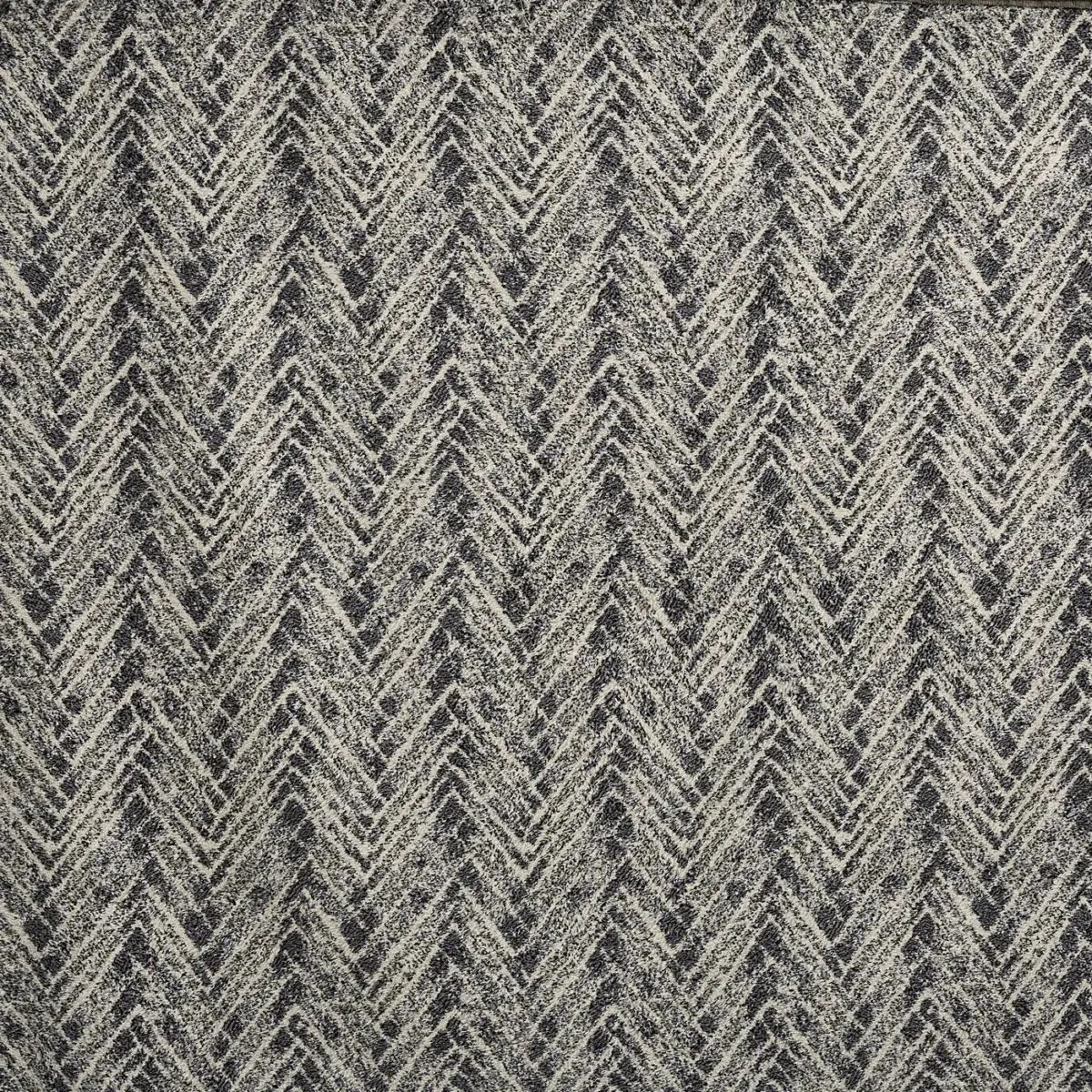 blue geometric velvet-chenille fabric from Prestigious Textiles
