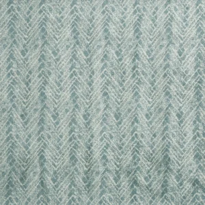 blue geometric velvet-chenille fabric from Prestigious Textiles