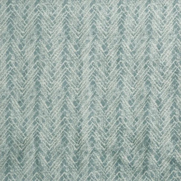 blue geometric velvet-chenille fabric from Prestigious Textiles