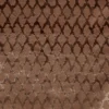 brown geometric velvet-chenille fabric from Prestigious Textiles