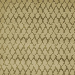 green geometric velvet-chenille fabric from Prestigious Textiles