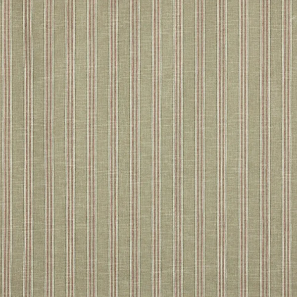 Kashana Fabric - Oasis by green striped woven fabric from Prestigious Textiles