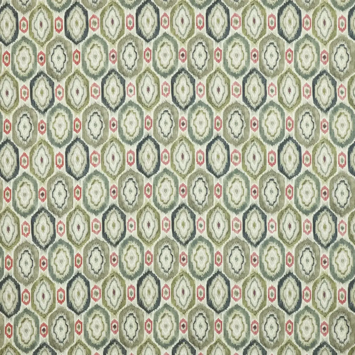 green traditional printed fabric from Prestigious Textiles
