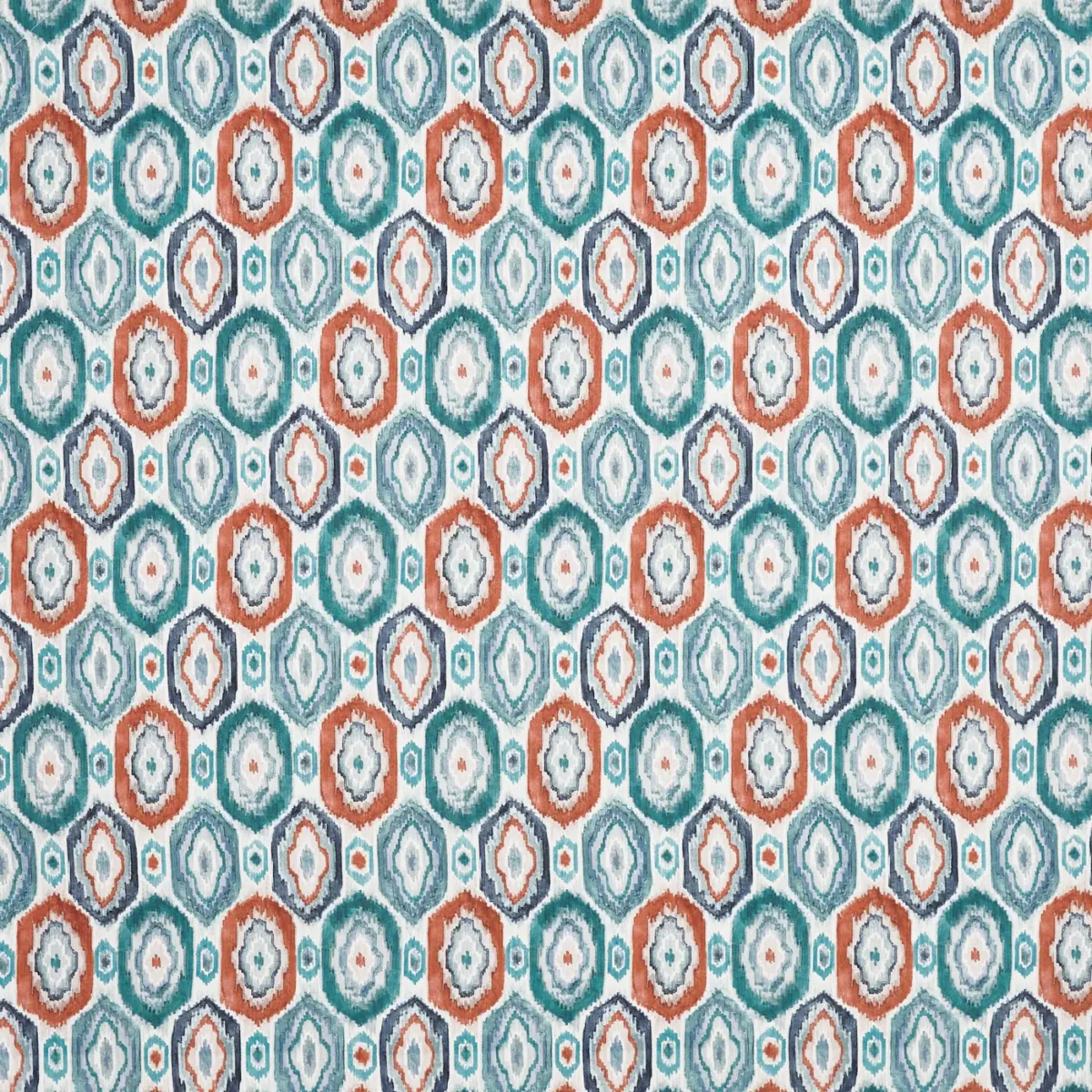 blue traditional printed fabric from Prestigious Textiles