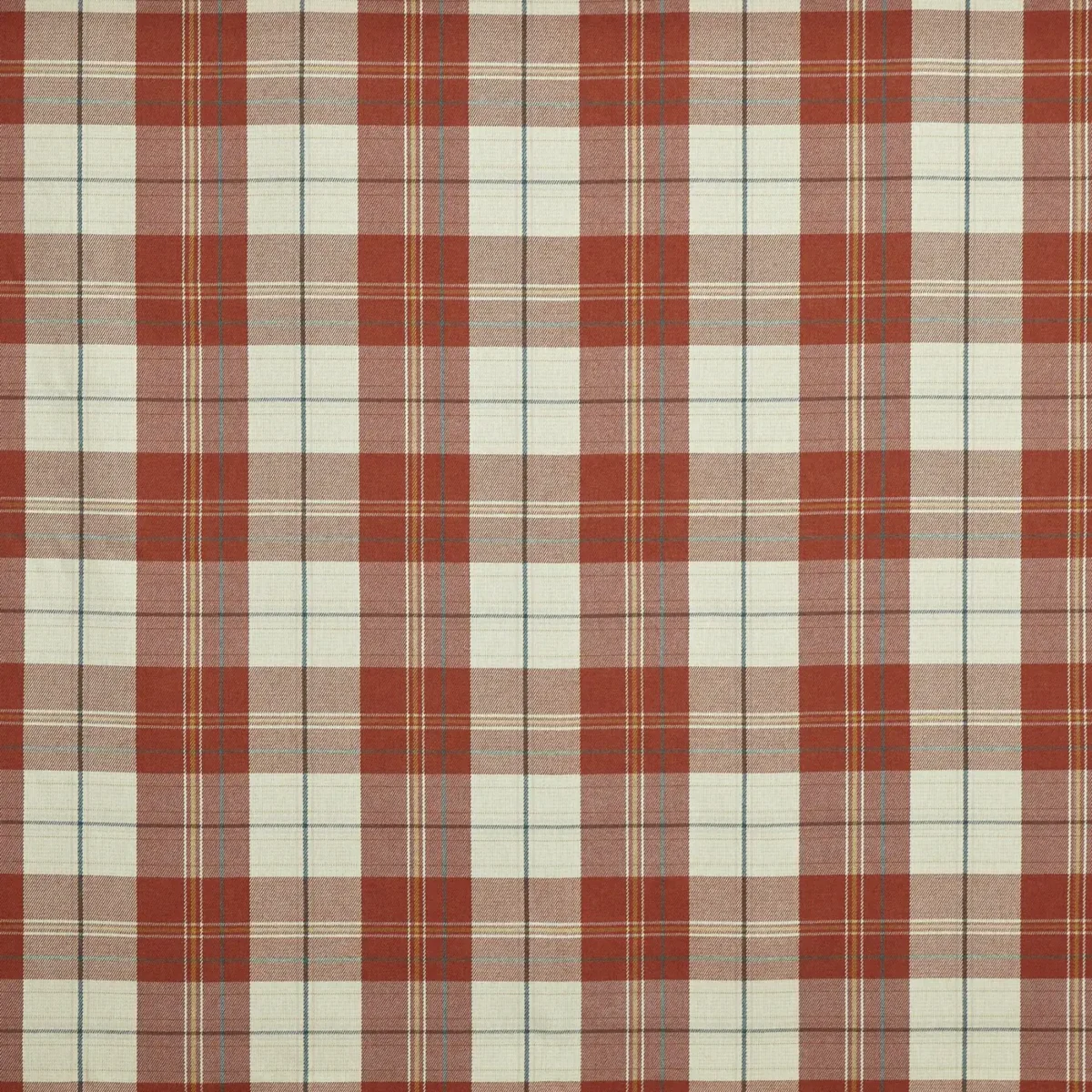 red checked woven fabric from Prestigious Textiles