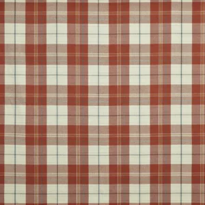 red checked woven fabric from Prestigious Textiles