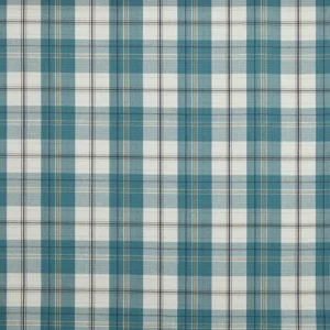 blue checked woven fabric from Prestigious Textiles
