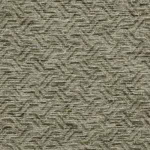 brown geometric velvet-chenille fabric from Prestigious Textiles