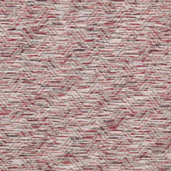 pink geometric velvet-chenille fabric from Prestigious Textiles