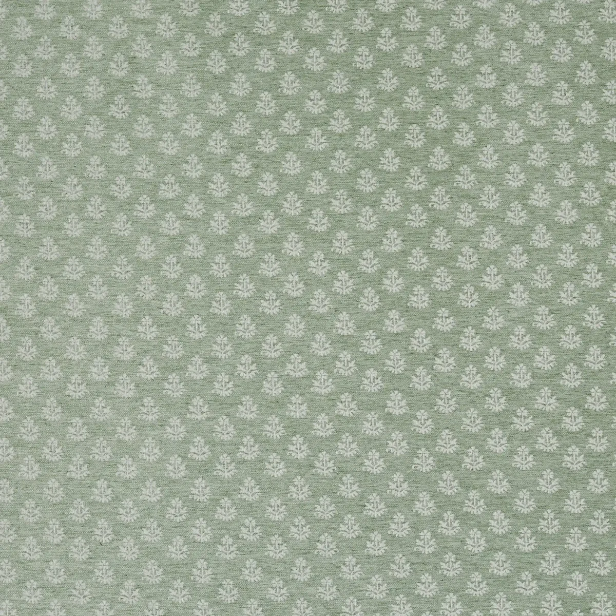 Zari Fabric - Oasis by green botanical woven fabric from Prestigious Textiles