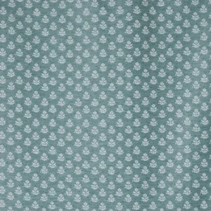 blue botanical woven fabric from Prestigious Textiles