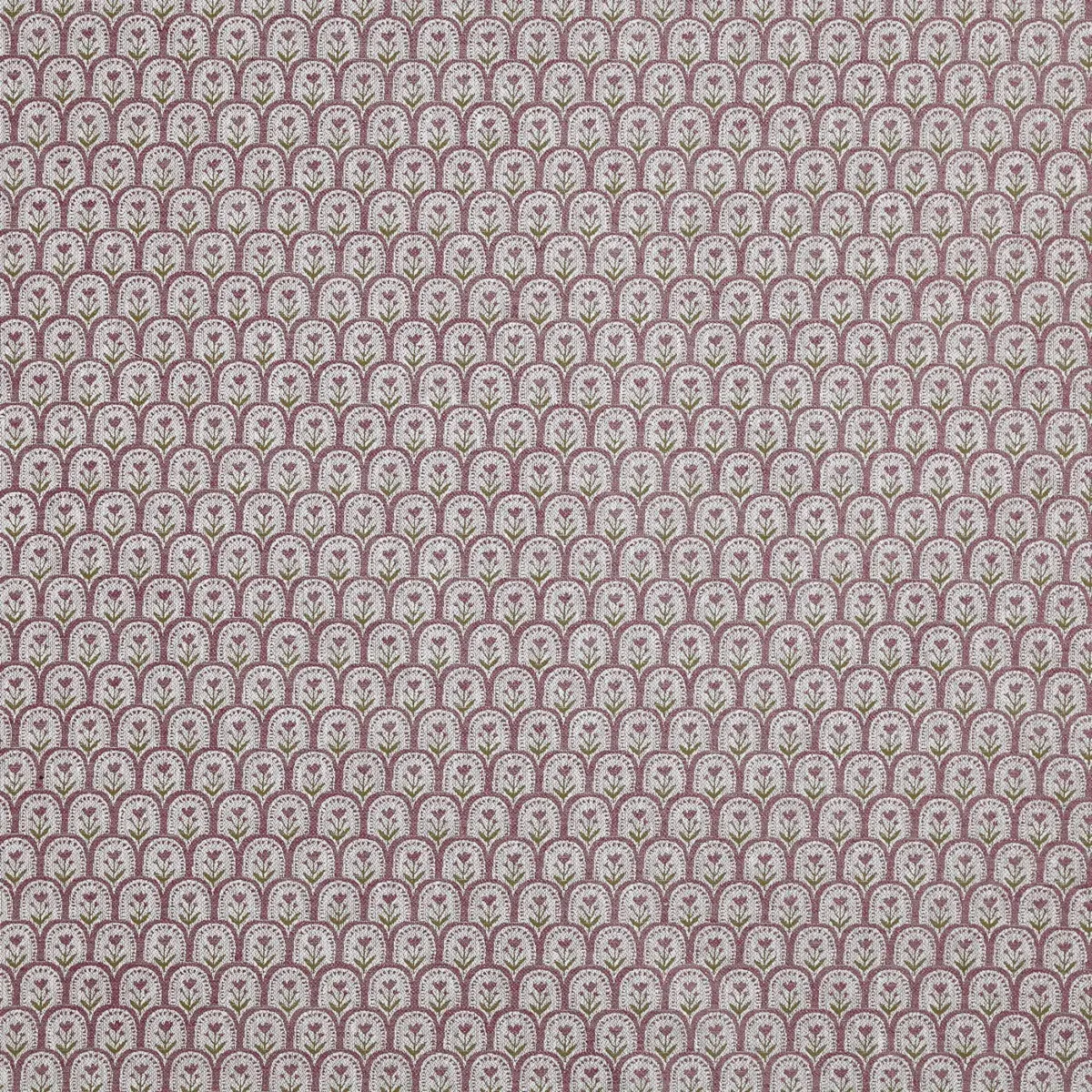 purple botanical woven fabric from Prestigious Textiles