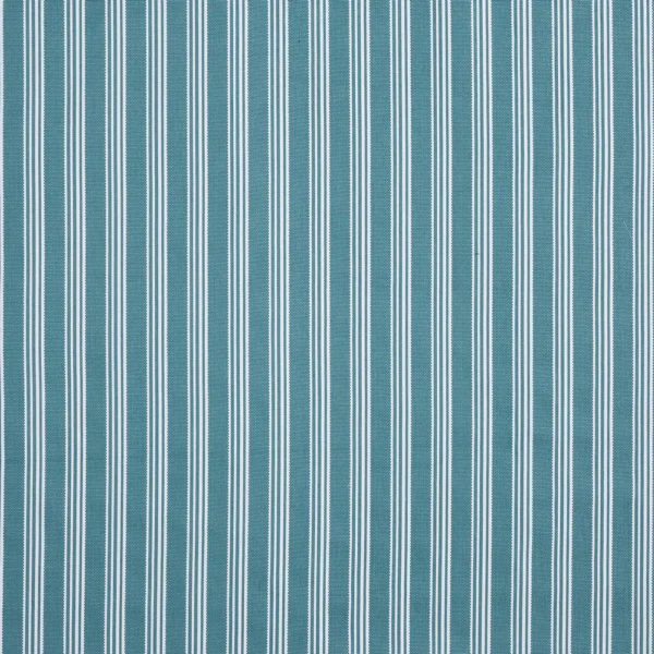Giovanna Fabric - Chambray by blue striped woven fabric from Prestigious Textiles