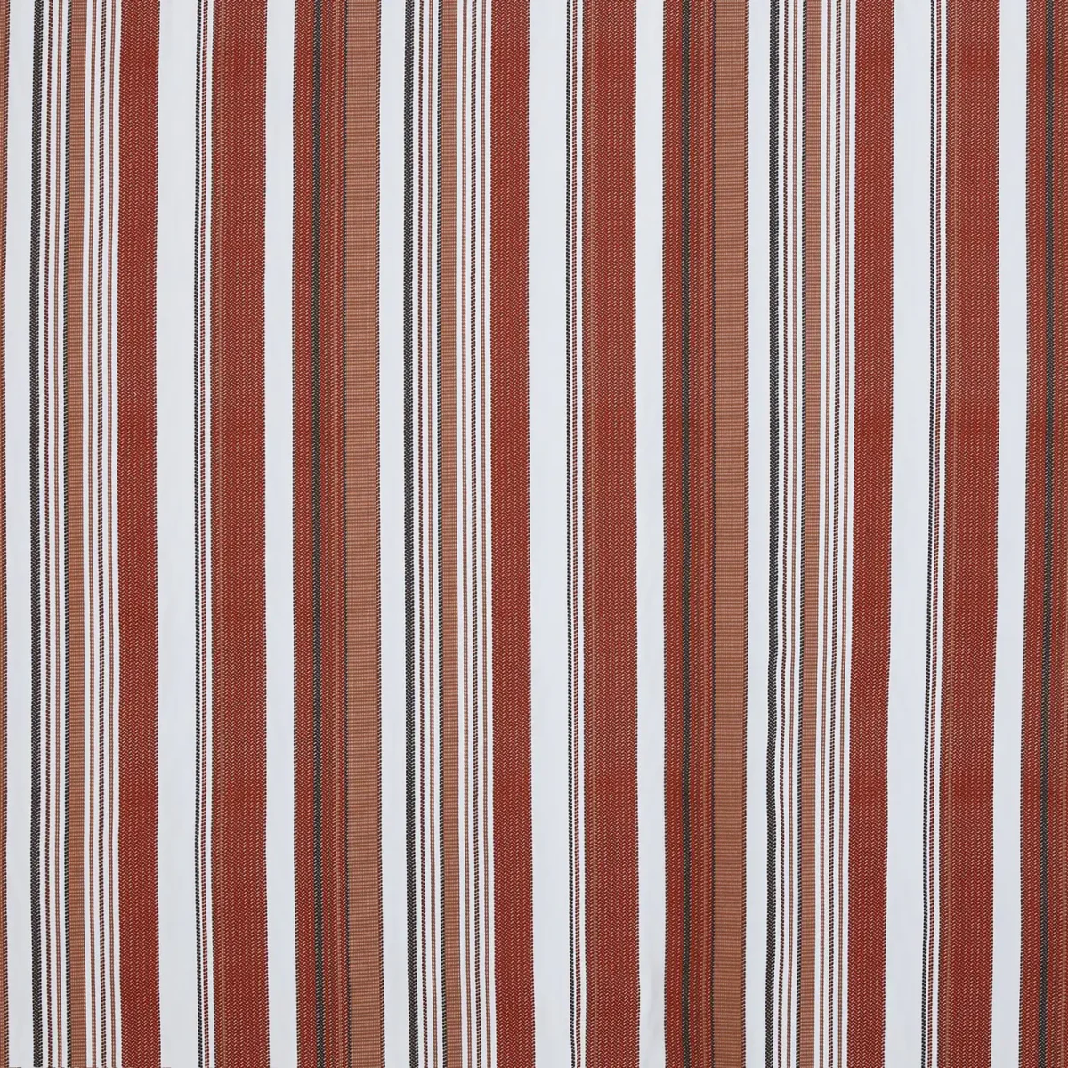 red striped woven fabric from Prestigious Textiles
