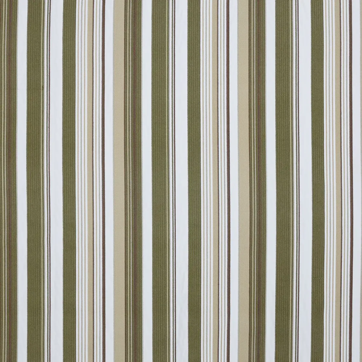 green striped woven fabric from Prestigious Textiles