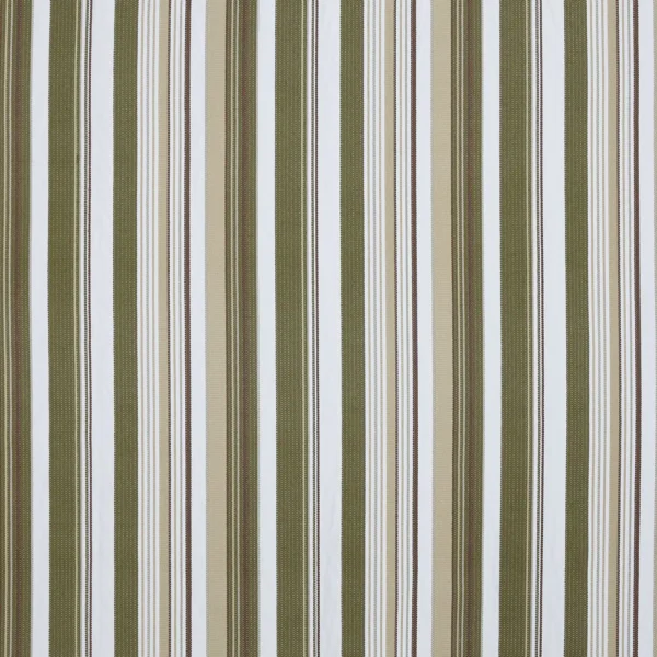 green striped woven fabric from Prestigious Textiles
