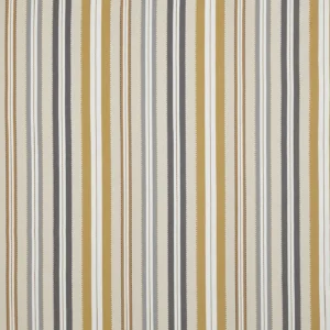 yellow striped woven fabric from Prestigious Textiles