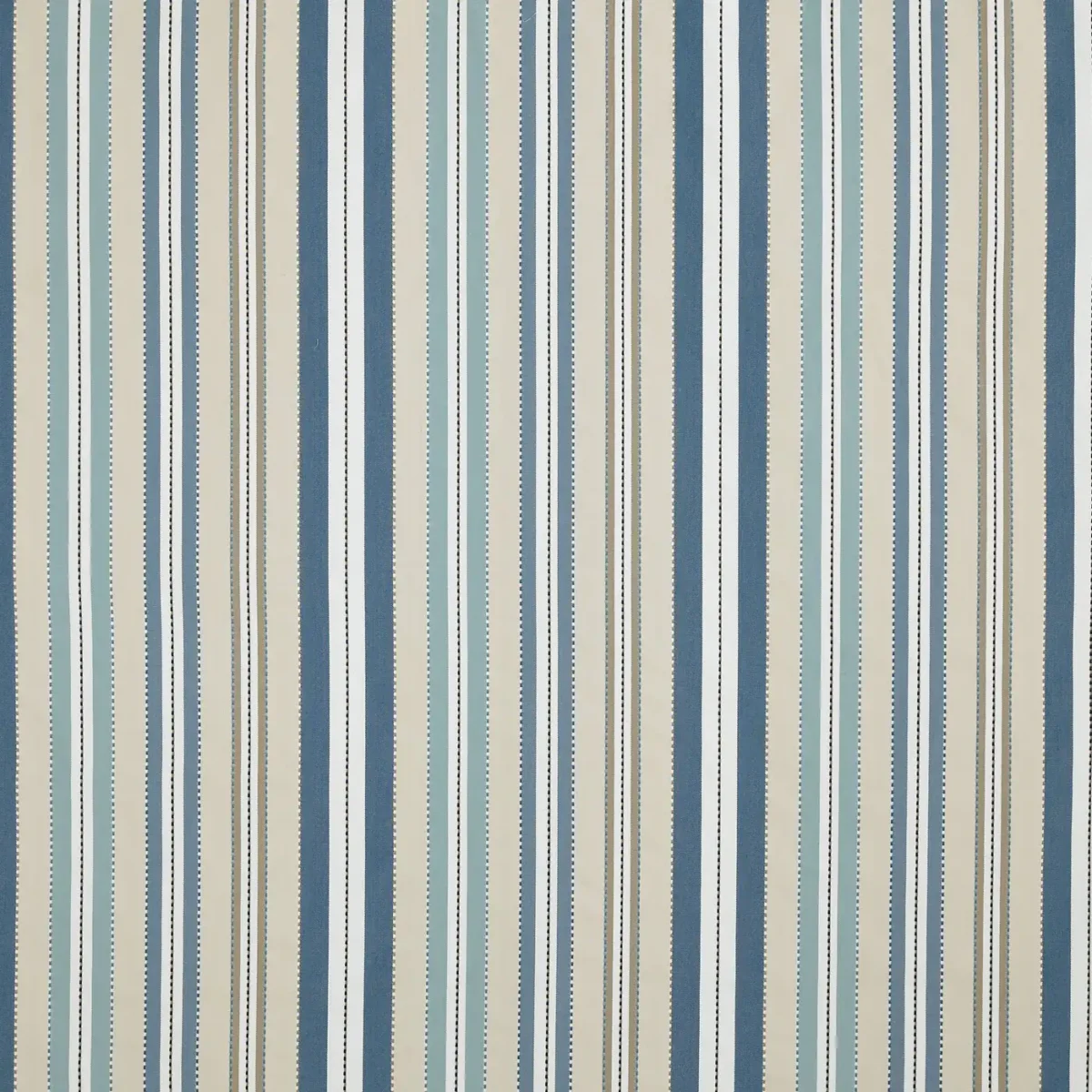 blue striped woven fabric from Prestigious Textiles