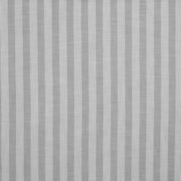 Antonia Fabric - Pebble by black-grey striped woven fabric from Prestigious Textiles