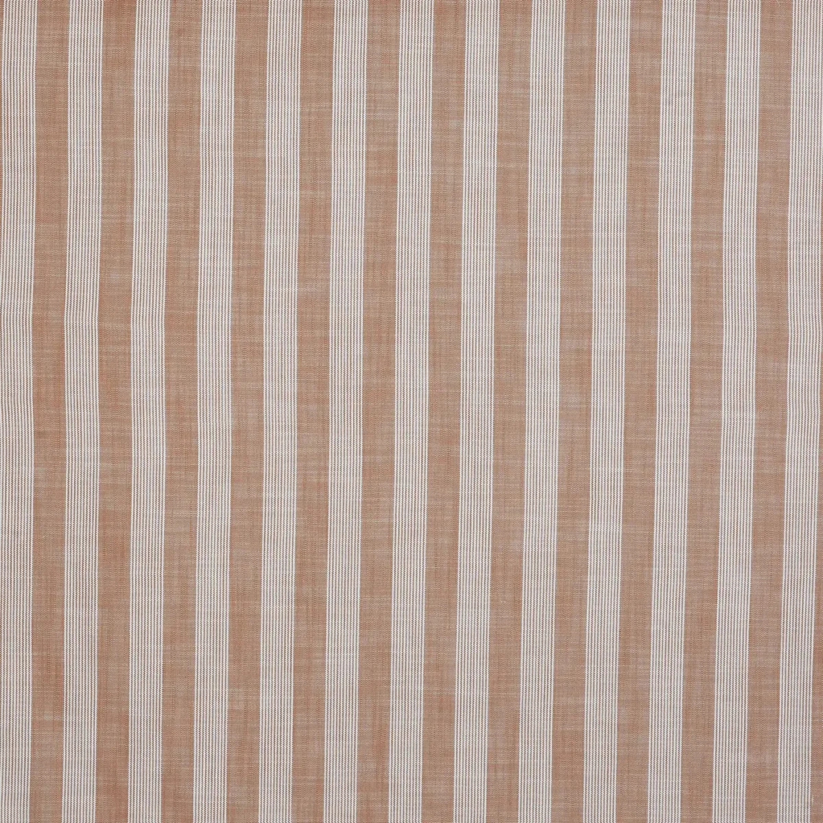 Antonia Fabric - Sienna by orange striped woven fabric from Prestigious Textiles