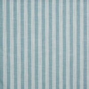blue striped woven fabric from Prestigious Textiles
