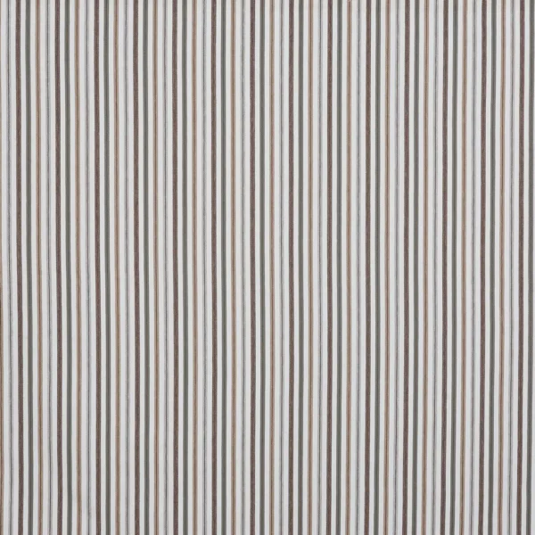 Felicia Fabric - Olive by red striped woven fabric from Prestigious Textiles