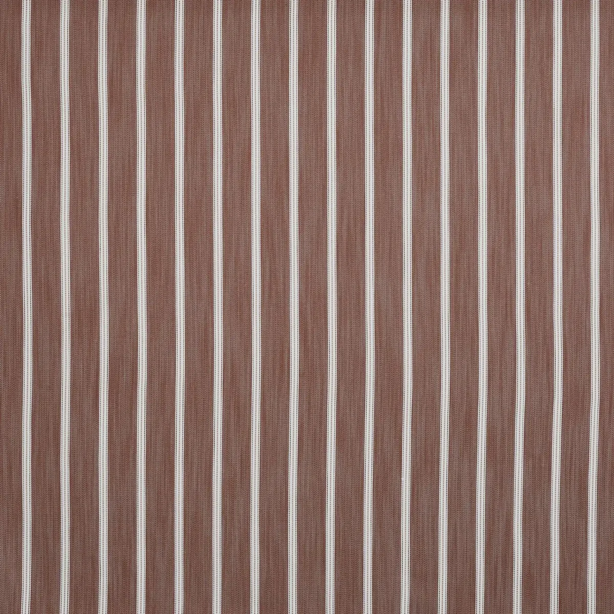 Georgia Fabric - Sienna by red striped woven fabric from Prestigious Textiles