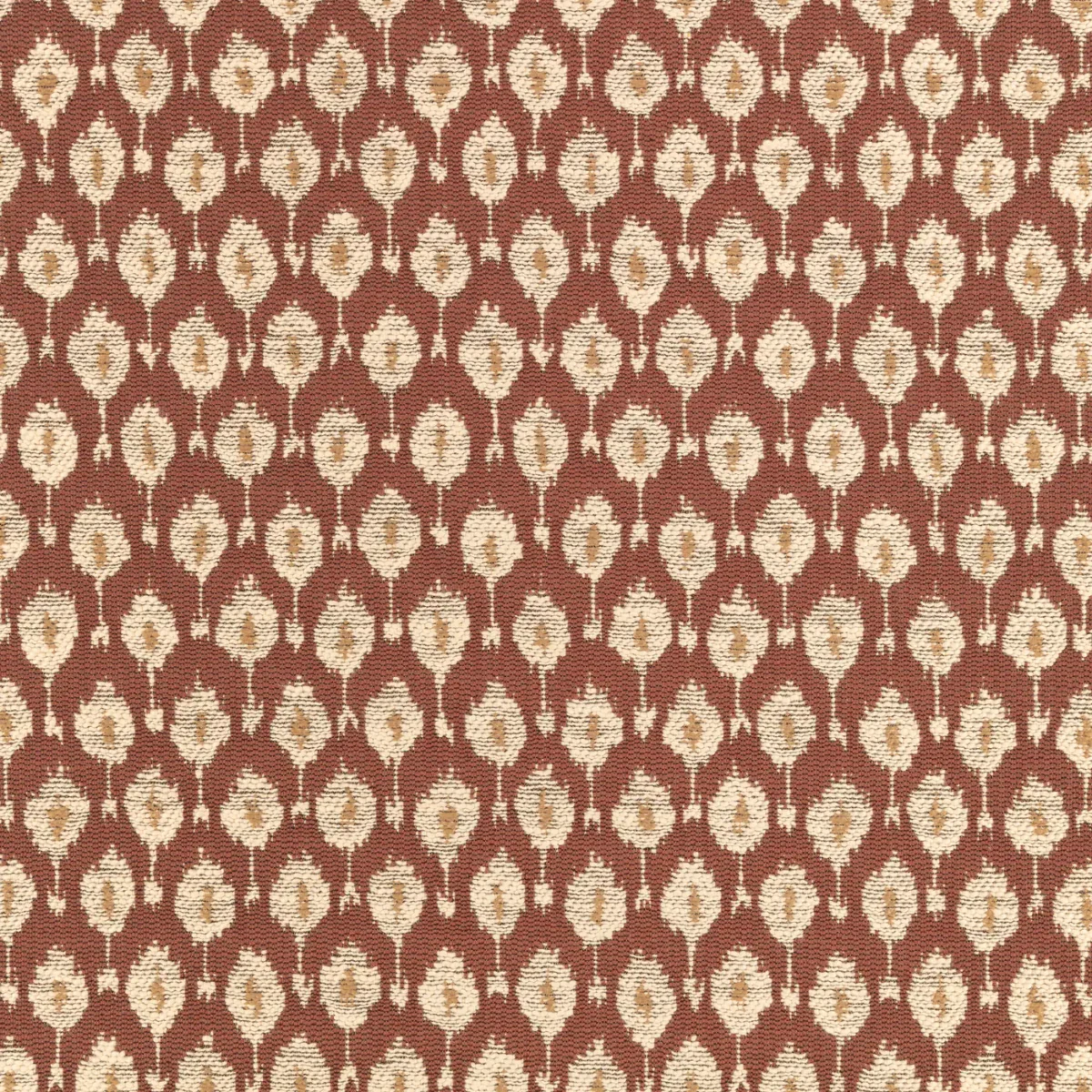 Otillo Fabric - Maple by brown spotted woven fabric from Romo