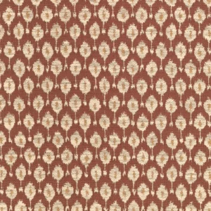 brown spotted woven fabric from Romo