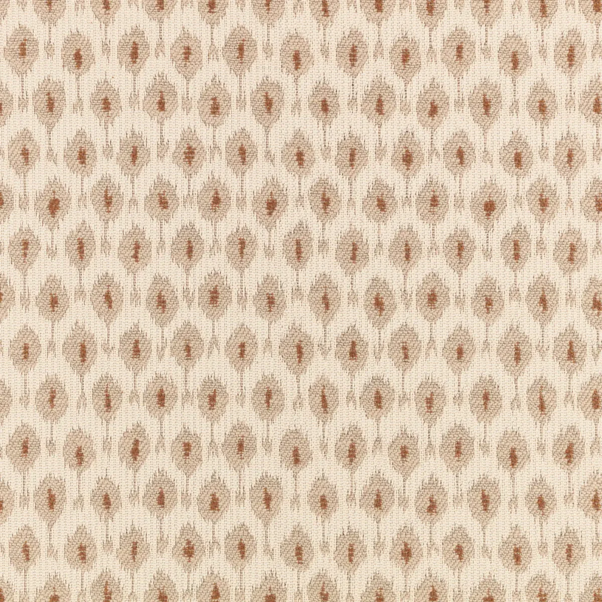 Otillo Fabric - Clay by neutral spotted woven fabric from Romo