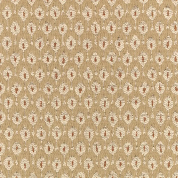 Otillo Fabric - Twine by green spotted woven fabric from Romo