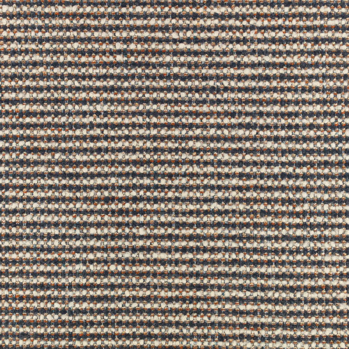 Koa Fabric - Navy by brown plain woven fabric from Romo