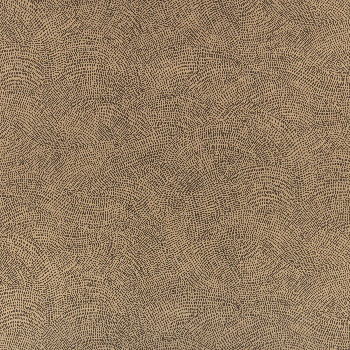 brown plain woven fabric from Romo