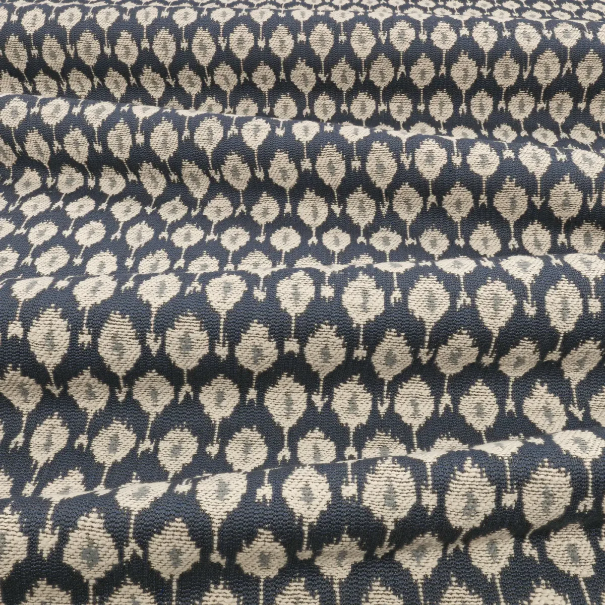 Otillo Fabric - Navy by Otillo Fabric - Navy from