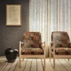 Etsu Wallpaper from Romo Otillo Wallpapers collection - brown plain