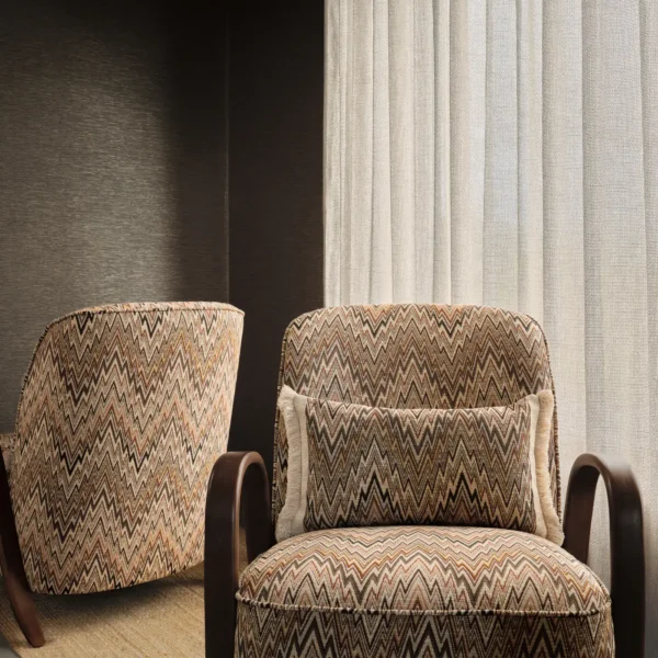 Etsu Wallpaper - Lava Rock by Etsu Wallpaper from Romo Otillo Wallpapers collection - brown plain