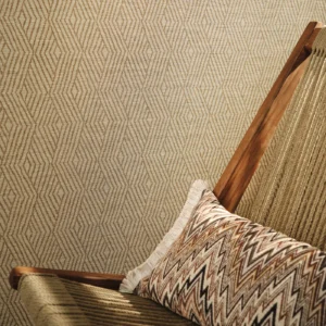 Nyla Wallpaper from Romo Otillo Wallpapers collection - yellow geometric