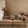 Tali Wallpaper from Romo Otillo Wallpapers collection - orange plain