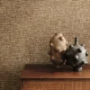 Tali Wallpaper from Romo Otillo Wallpapers collection - orange plain