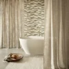 Manzu Wallpaper from Romo Otillo Wallpapers collection - blue contemporary