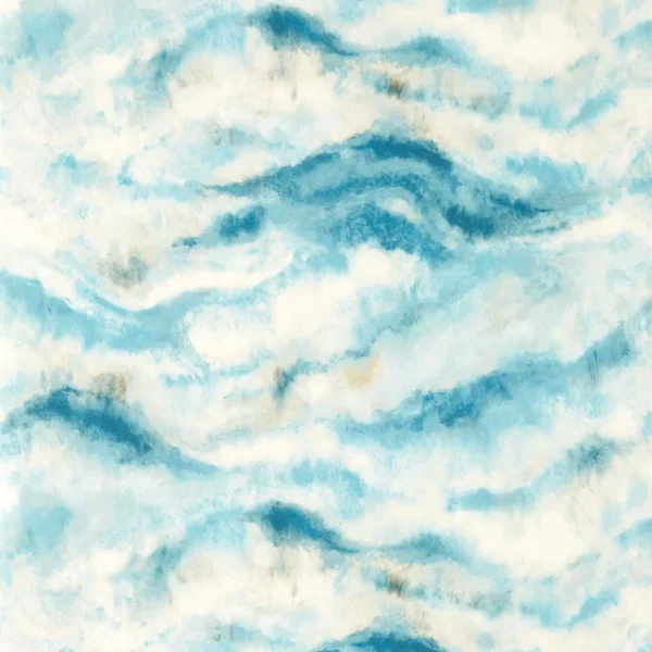 Earthscape Wallpaper from Clarke & Clarke Elements Wallpapers collection - blue contemporary