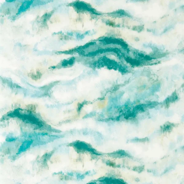 Earthscape Wallpaper from Clarke & Clarke Elements Wallpapers collection - blue contemporary