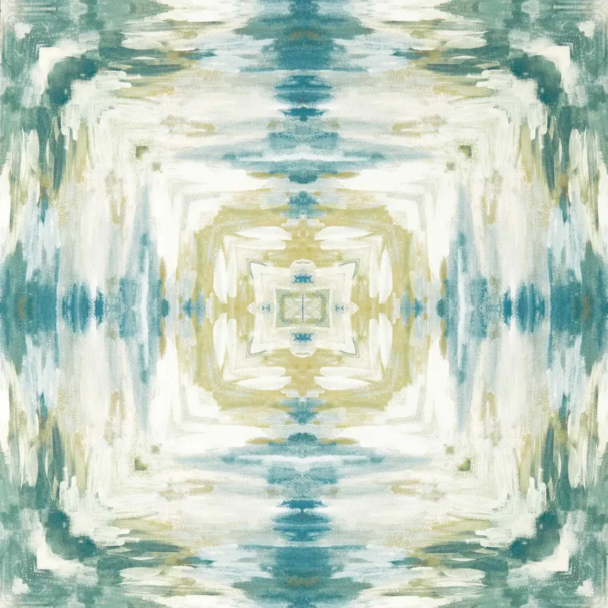 Kalia Wallpaper from Clarke & Clarke Elements Wallpapers collection - blue contemporary