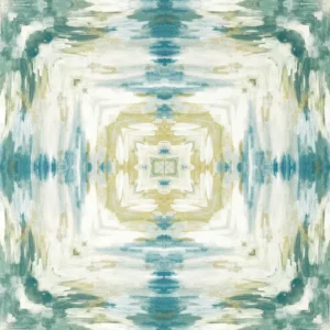Kalia Wallpaper from Clarke & Clarke Elements Wallpapers collection - blue contemporary