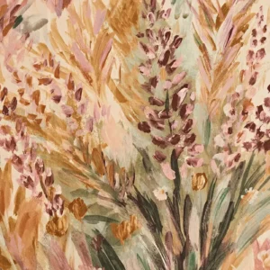 Wildbloom Wallpaper from Clarke & Clarke Elements Wallpapers collection - brown botanical