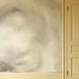 Viento Wallpaper from Clarke & Clarke Elements Wallpapers collection - black-grey contemporary