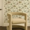 Trueno Wallpaper from Clarke & Clarke Elements Wallpapers collection - brown contemporary