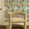 Oceana Wallpaper from Clarke & Clarke Elements Wallpapers collection - multicolour botanical
