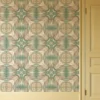 Kalia Wallpaper from Clarke & Clarke Elements Wallpapers collection - green contemporary